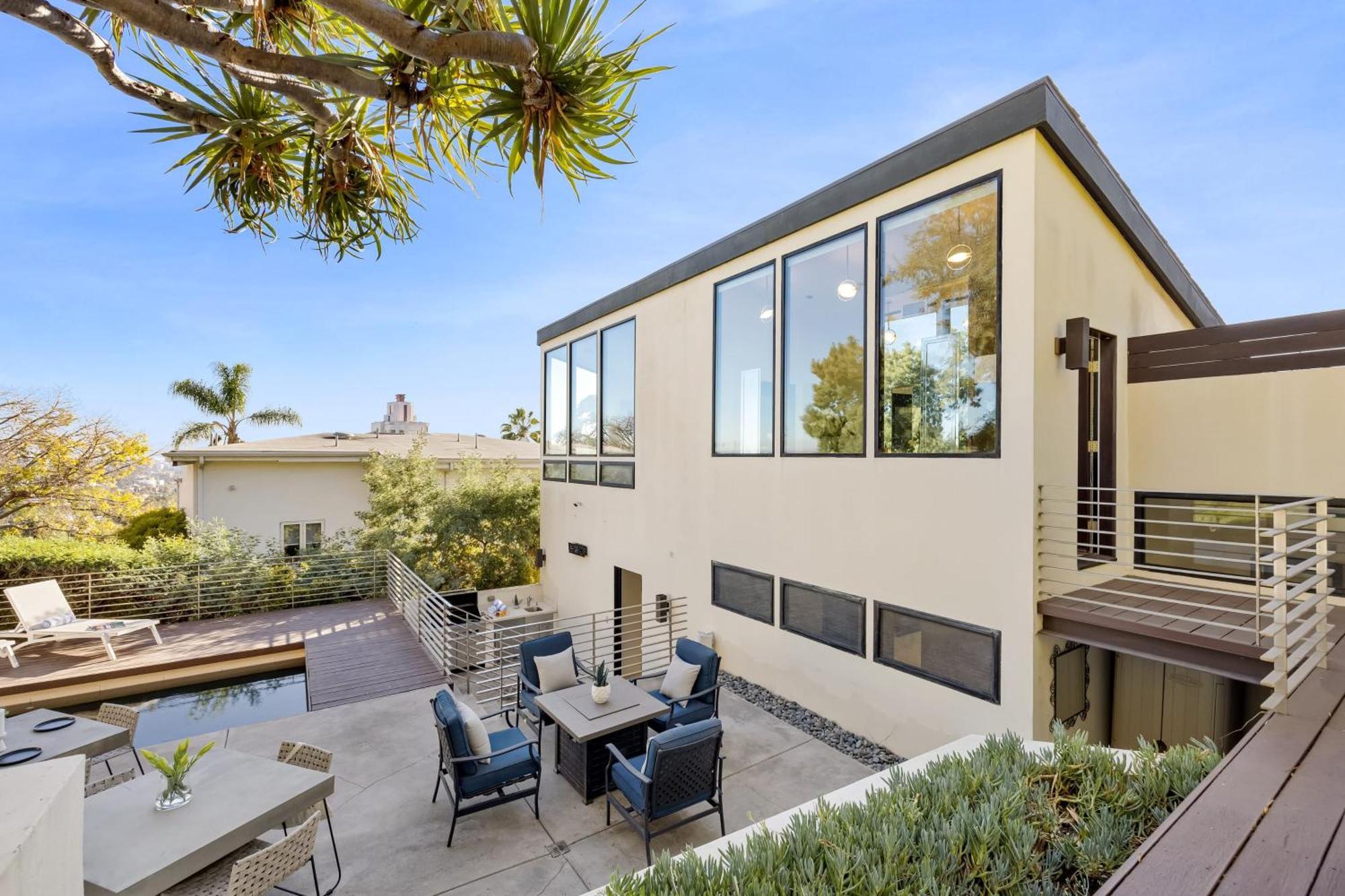 Kings Road West Hollywood Luxury Pool Views Firepit Modern Design Сasa de vacaciones *