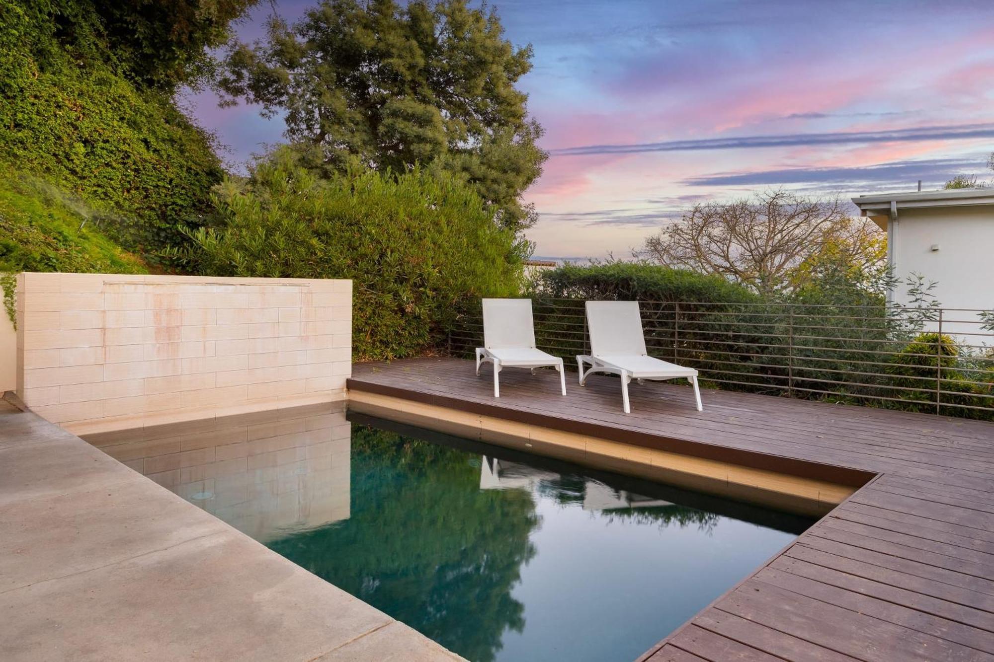 Kings Road West Hollywood Luxury Pool Views Firepit Modern Design Los Ángeles