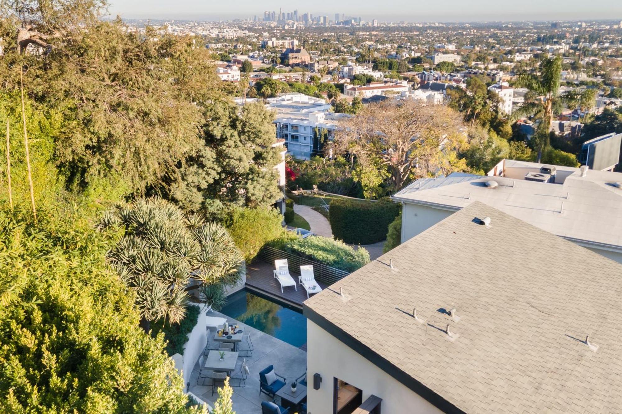 Kings Road West Hollywood Luxury Pool Views Firepit Modern Design Сasa de vacaciones Los Ángeles