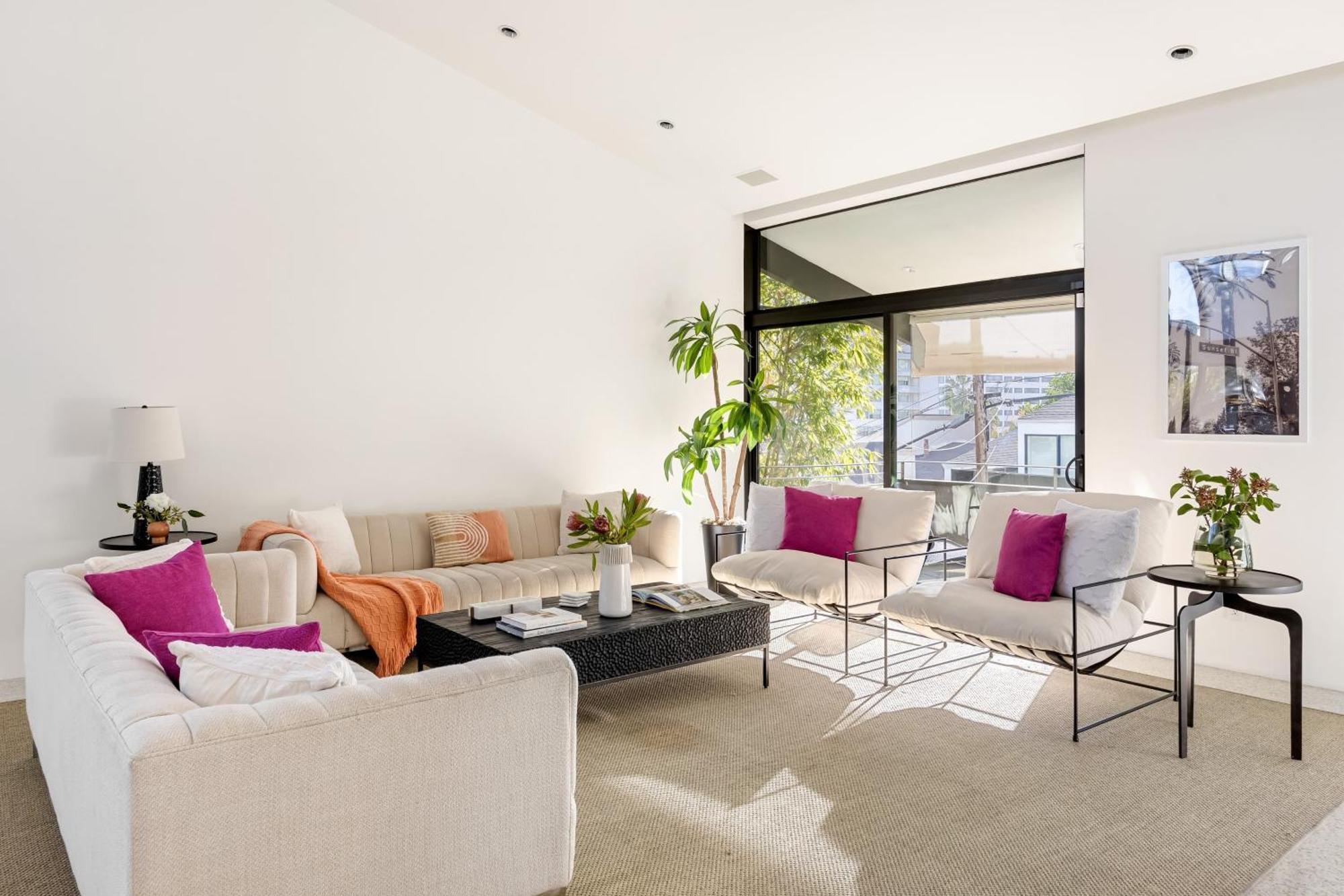 Kings Road West Hollywood Luxury Pool Views Firepit Modern Design Сasa de vacaciones Los Ángeles